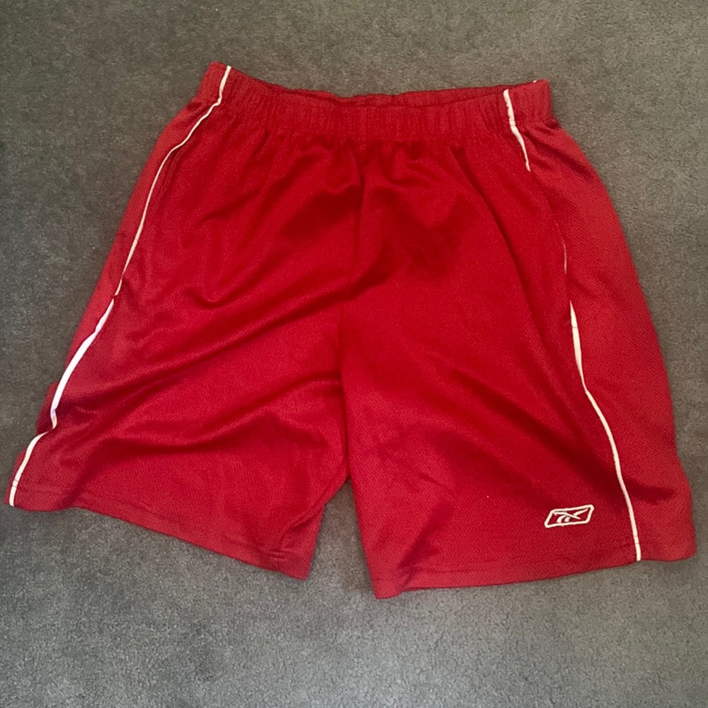 RBX kids shorts, red
